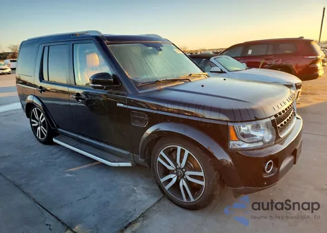 2016 Land Rover Lr4 Hse Luxury z USA, uszkodzony, nr VIN SALAK2V65GA841901